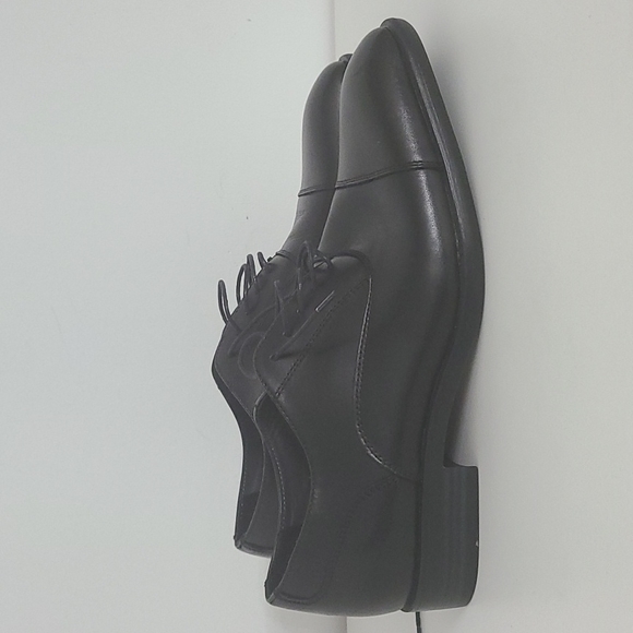 Nordstrom black leather oxford